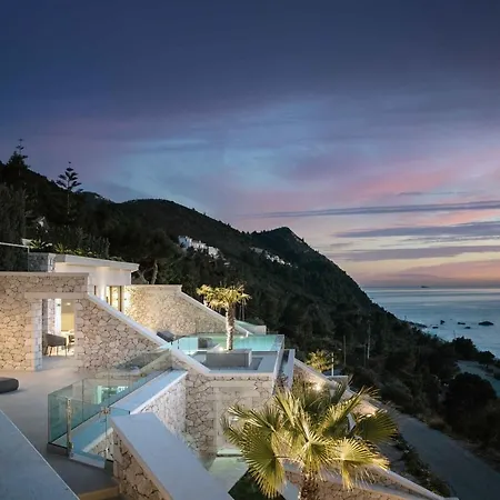 The Wave Twin Villa 1 Kathisma Beach Lefkada-3